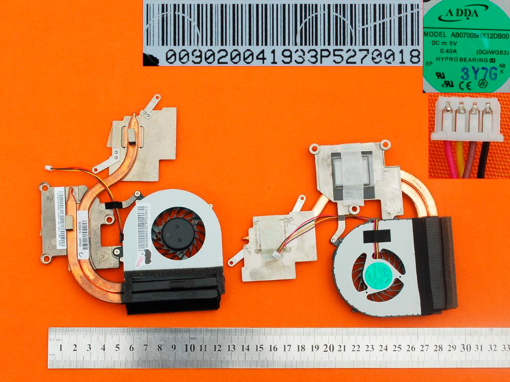 VENTILADOR CON DISIPADOR LENOVO IDEAPAD G580 SERIES | SB07005HX12DB00
