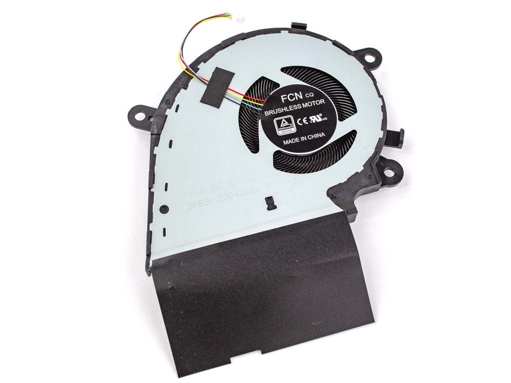 VENTILADOR CPU ASUS ROG STRIX G531 G531GU G531GV G712LU · DFS5K12304363L · MODELO DE 5 VOLTS ( EXISTE MISMO VENTILADOR CON MOTOR DE 12VOLTS. MIRAR RELACIONADOS )