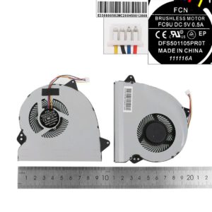 VENTILADOR CPU ASUS GL552JX GL552V GL552VL GL552VW GL552VX SERIES | 13NB09I0P01011 13NB07Z1P01011