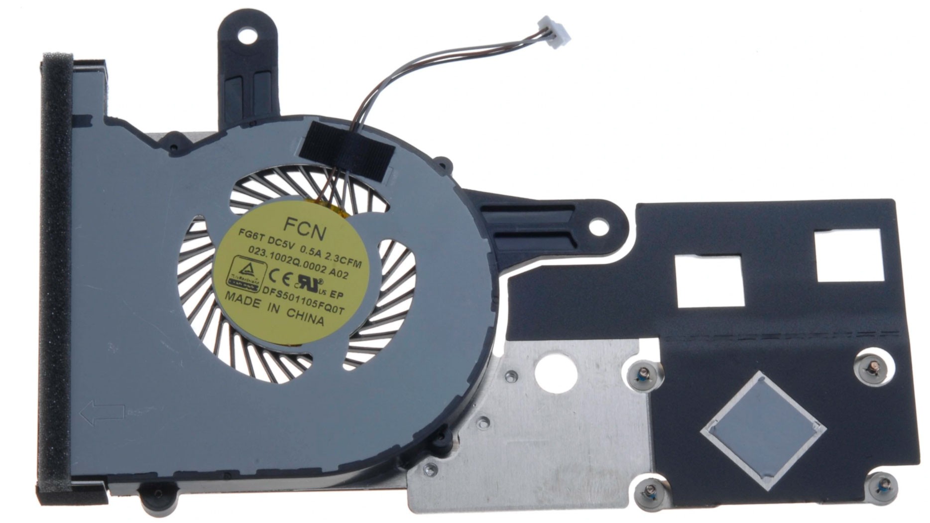 VENTILADOR CPU CON DISIPADOR DELL INSPIRON 14-3451 14-3452 14-3878 15-3551 15-3552 SERIES | 0M5H50