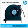 VENTILADOR CPU | HP ENVY 14 | IZQUIERDO