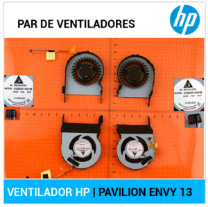 PAR DE VENTILADORES | HP ENVY 13 | ENVY 13-1000