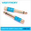 VENTION CONECTOR DE AUDIO 6.5mm MACHO A RCA | VDD-C03